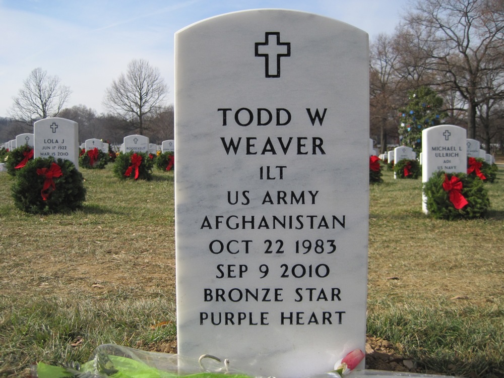 1LT Todd W. Weaver 3 1LT Todd W. Weaver 3