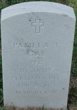 Pfc. Pamela Y. Gay Pfc. Pamela Y. Gay