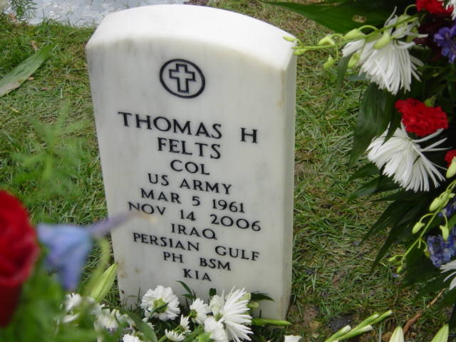 COL Thomas H. Felts 3 COL Thomas H. Felts 3