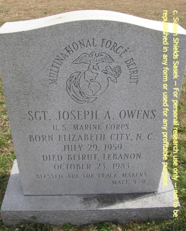 Cpl. Joseph A. Owens 2 Cpl. Joseph A. Owens 2