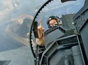 Lt. Nathan Hollingsworth Williams 3 Lt Williams in his office, the backseat of an F/A 18 Super Hornet.