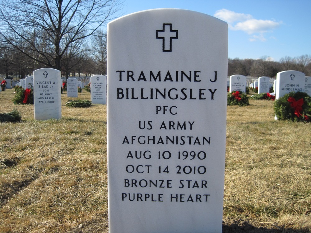 PFC Tramaine J. Billingsley 4 PFC Tramaine J. Billingsley 4