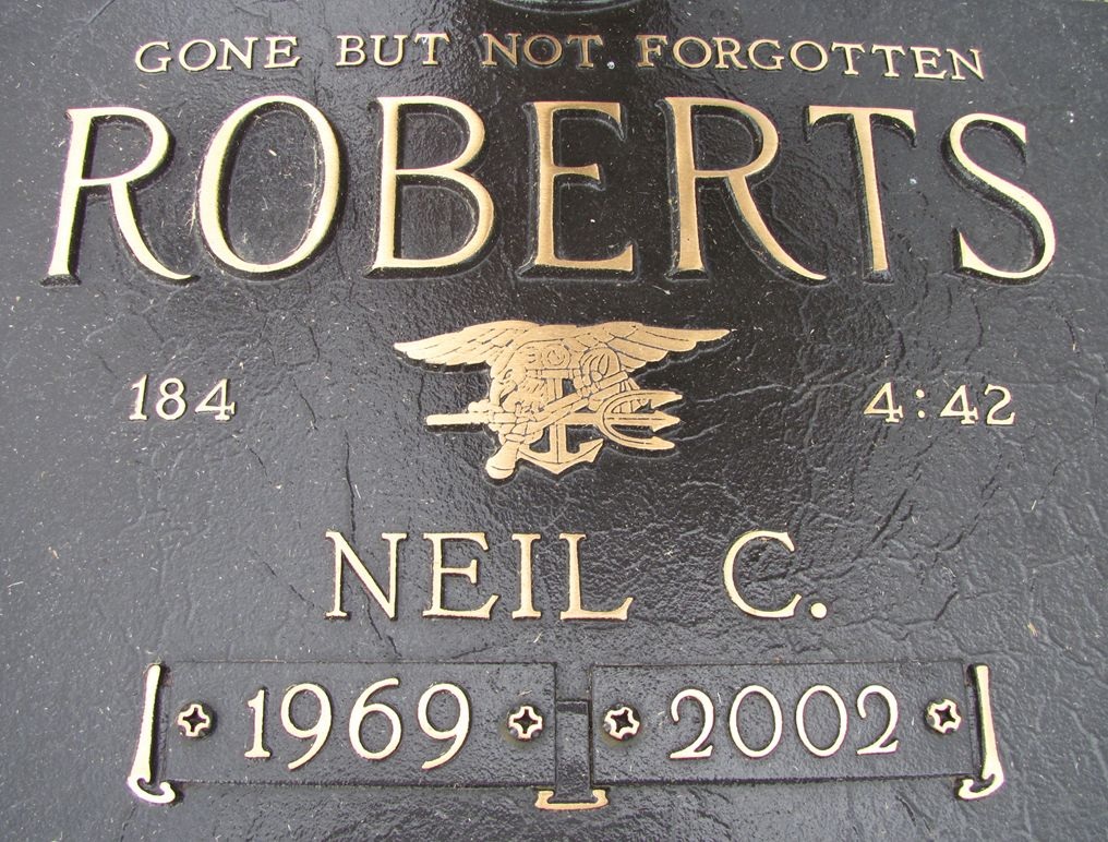 PO1 Neil C. Roberts 2 PO1 Neil C. Roberts 2