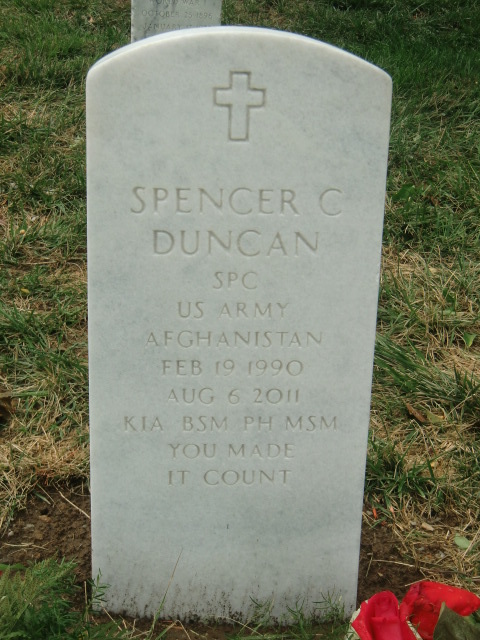 SPC Spencer C. Duncan 4 SPC Spencer C. Duncan 4